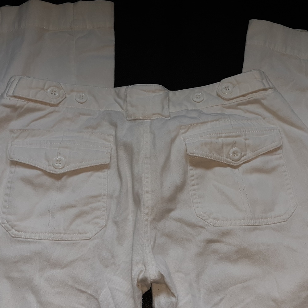 VINTAGE WHITE BEACH PANTS - Picture 4 of 5